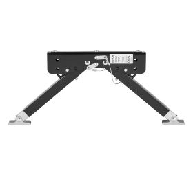 RV Step Stabilizer, Height Adjustable Step Stabilizer Kit, Camper Stair Stabilizers with Powder Coated Steel for 5th Wheels