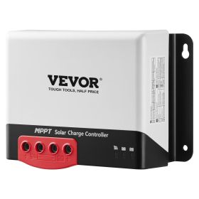 50A MPPT Solar Charge Controller, 12V / 24V Auto DC Input, Solar Panel Regulator Charger with Bluetooth Module
