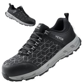 Steel Toe Shoes for Men, US Size 8.5 Wide, Men's Cushion Sport Safety Toe Athletic Work Shoe, Indestructible Safety Sneakers Lightweight