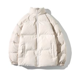 Winter Jacket Men Parkas Thicken Warm Coat Mens Stand Collar Jackets Solid Color Parka Coat Women Fashion New Streetwear 5XL (Color: D5, size: XXL)